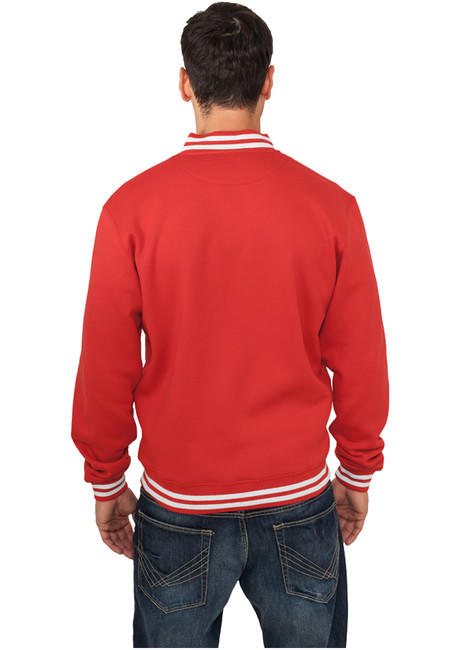 Urban Classics College Sweatjacket red