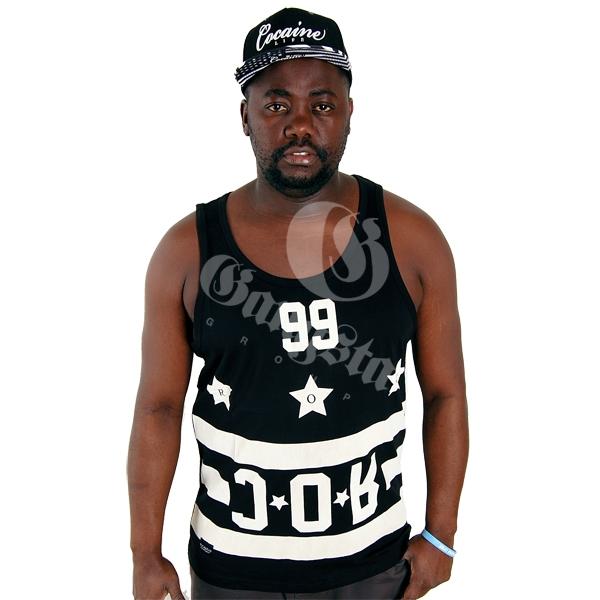 Rocawear Hoodstar Black Flag Tank Top Black R1401T052-100