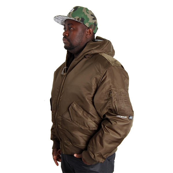 Location MA-1 Bomber Jacket Olive