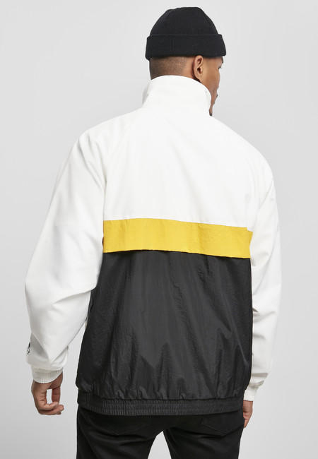 Starter Three Toned Jogging Jacket white/black/golden