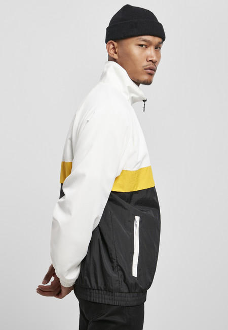 Starter Three Toned Jogging Jacket white/black/golden