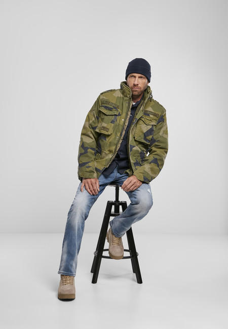 Brandit M-65 Giant Jacket swedisch camo