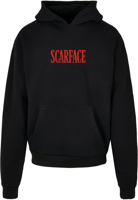 Mr. Tee Scarface Little Friend Ultraheavy Oversize Hoodie black