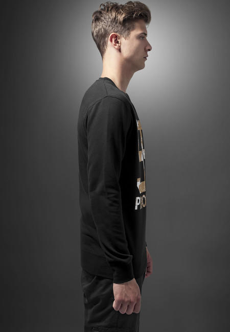 Mr. Tee 99 Problems Desert Camo Crewneck black