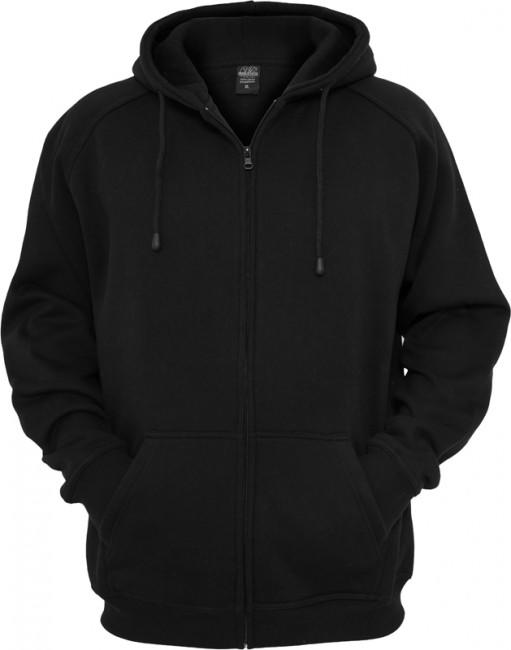 Urban Classics Zip Hoody black