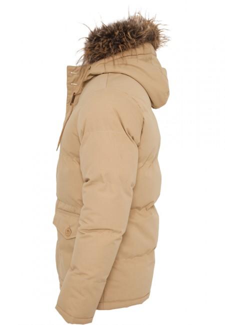 Urban Classics Chambray Lined Parka beige