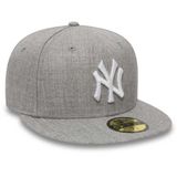 Kšiltovka New Era 59Fifty Essential New York Yankees Heather Grey cap