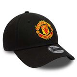 Detská kšiltovka NEW ERA 9Forty FC Manchester United Black Adjustable cap