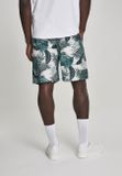 Urban Classics Pattern Resort Shorts palm leaves