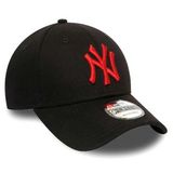 kšiltovka New Era 9FORTY Essential NY Yankees Black Red Adjustable cap