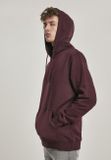 Urban Classics Basic Sweat Hoody redwine