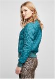 Urban Classics Ladies Diamond Quilt Nylon Jacket jasper