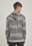 Mr. Tee Mister Tee Snake AOP Hoody grey