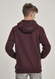 Urban Classics Basic Sweat Hoody redwine