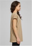 Urban Classics Ladies Extended Shoulder Tee softtaupe
