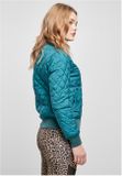 Urban Classics Ladies Diamond Quilt Nylon Jacket jasper