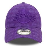 Kšiltovka New Era 9FORTY Team Monogram NBA LA LAkers Purple cap