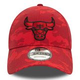 kšiltovka New Era 9FORTY NBA Tonal Camo AOP Chicago Bulls Red