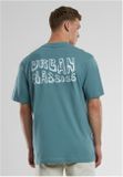 Urban Classics UC Shiny Logo Tall Tee dusty blue