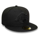 Kšiltovka New Era 59Fifty NBA Essential Black On Black LA Lakers Black cap