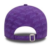 Kšiltovka New Era 9FORTY Team Monogram NBA LA LAkers Purple cap