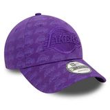 Kšiltovka New Era 9FORTY Team Monogram NBA LA LAkers Purple cap