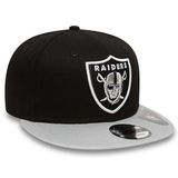 Kšiltovka New Era 9FIFTY NFL Cotton Block Oakland Raiders Black snapback cap