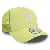 kšiltovka New Era 9Forty E-Frame League Essential NY Yankees Pastel Green Adjustable trucker cap