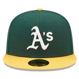 Kšiltovka New Era 59Fifty MLB Oakland Athletics Dark Green Fitted cap