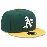 Kšiltovka New Era 59Fifty MLB Oakland Athletics Dark Green Fitted cap