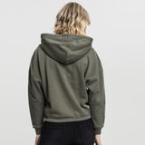 Mikina Urban Classics Ladies Kimono Hoody olive