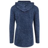 Pánská mikina Urban Classics Random Wash Hoody indigo