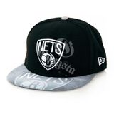 Kšiltovka New Era 59FIFTY Vizasketch Brooklyn Nets Cap Black