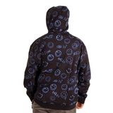 Mikina Karl Kani Signature Smiley Hoodie Black