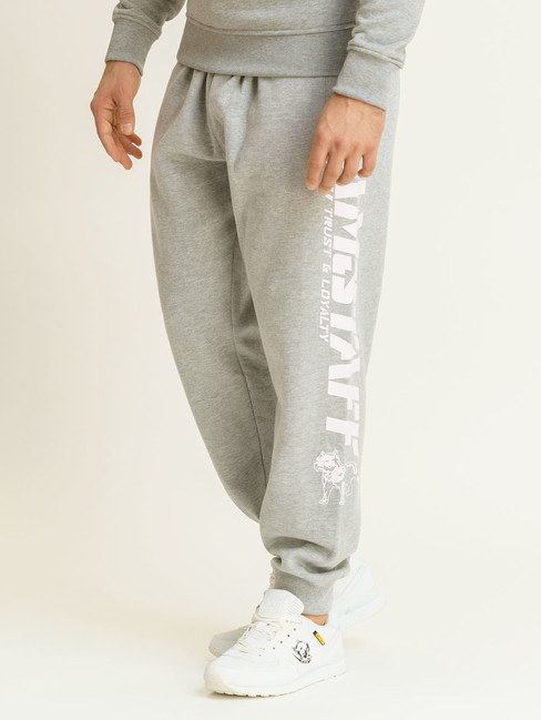 Amstaff Logo 2.0 Sweatpants - grau/weiß