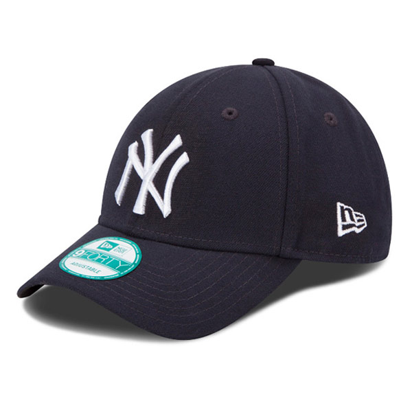 DĚTSKÁ NEW ERA 9FORTY YOUTH MLB LEAGUE BASIC NEW YORK YANKEES NAVY WHITE