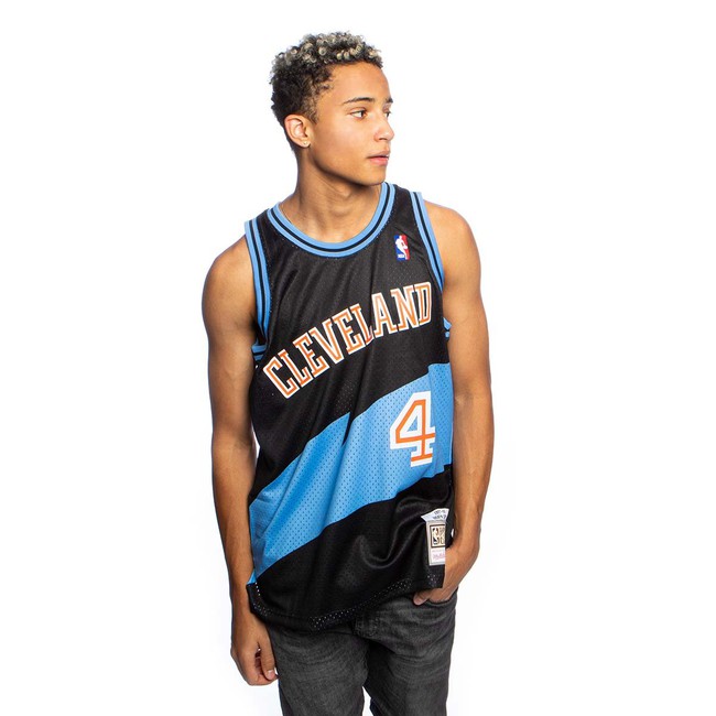 Mitchell & Ness Cleveland Cavaliers  #4 Shawn Kemp black Swingman Jersey