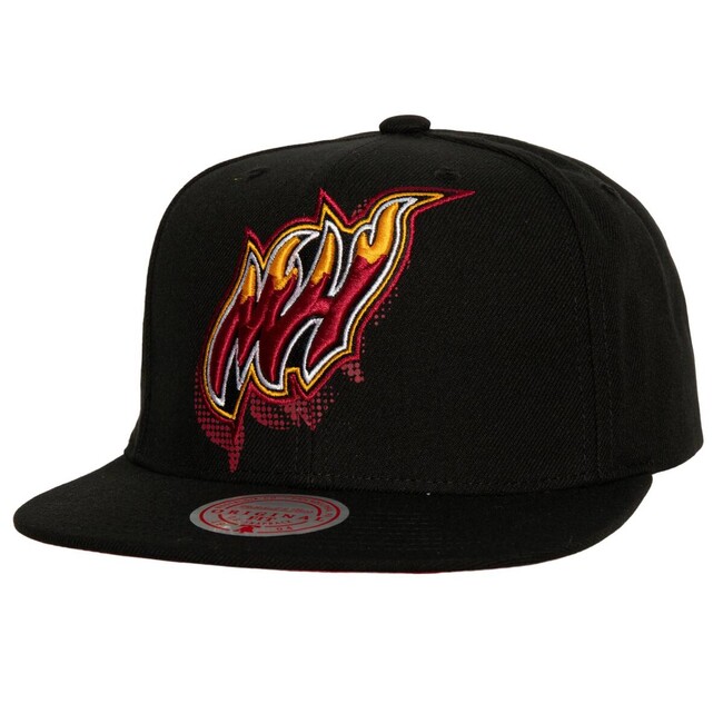 Mitchell & Ness snapback Miami Heat Big Face 7.0 Snapback black