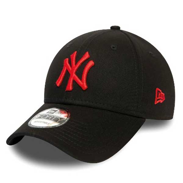 kšiltovka New Era 9FORTY Essential NY Yankees Black Red Adjustable cap