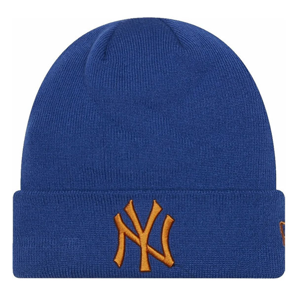 Kulich NEW ERA MLB NY Yankees League essential Cuff Beanie Blue