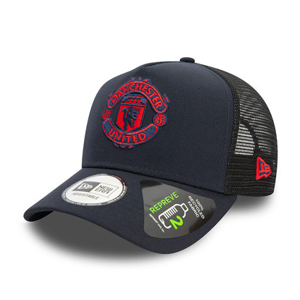 kšiltovka New Era Repreve® Seasonal Manchester United FC 9FORTY E-Frame Trucker Cap