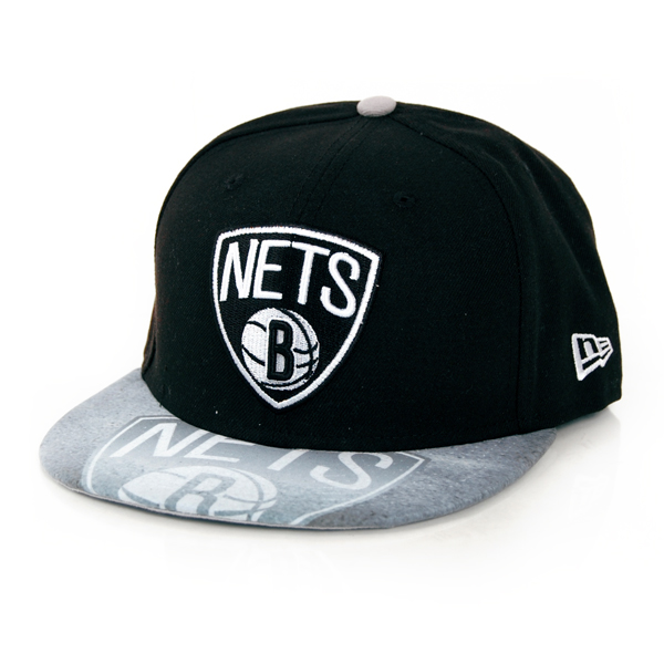 Kšiltovka New Era 59FIFTY Vizasketch Brooklyn Nets Cap Black