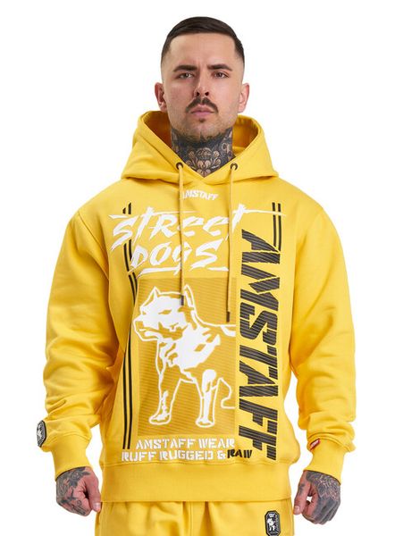 Amstaff Hunters Hoodie Yellow