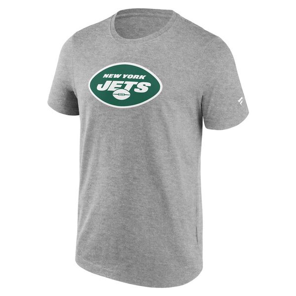 Fanatics Primary Logo Graphic Tee New York Jets sport grey heather