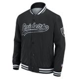 Fanatics Sateen Jacket Las Vegas Raiders black/sport grey heather