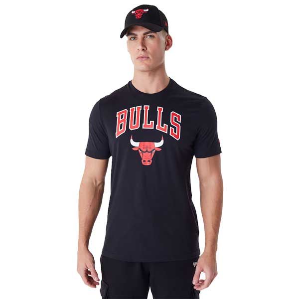 Pánské tričko New Era NBA Team Chicago Bulls Regular T-shirt Black