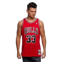 Mitchell & Ness Chicago Bulls #33 Scottie Pippen red Swingman Jersey