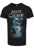 Mr. Tee Alice Cooper Graveyard Blue Tee black