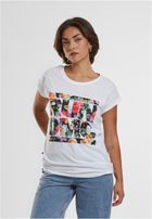 Mr. Tee Ladies RUN DMC Floral Tee white