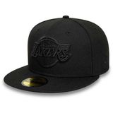 Kšiltovka New Era 59Fifty NBA Essential Black On Black LA Lakers Black cap